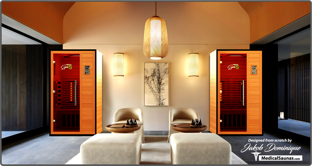 Medical Commercial 485 Infrared Sauna - Pro Plunge