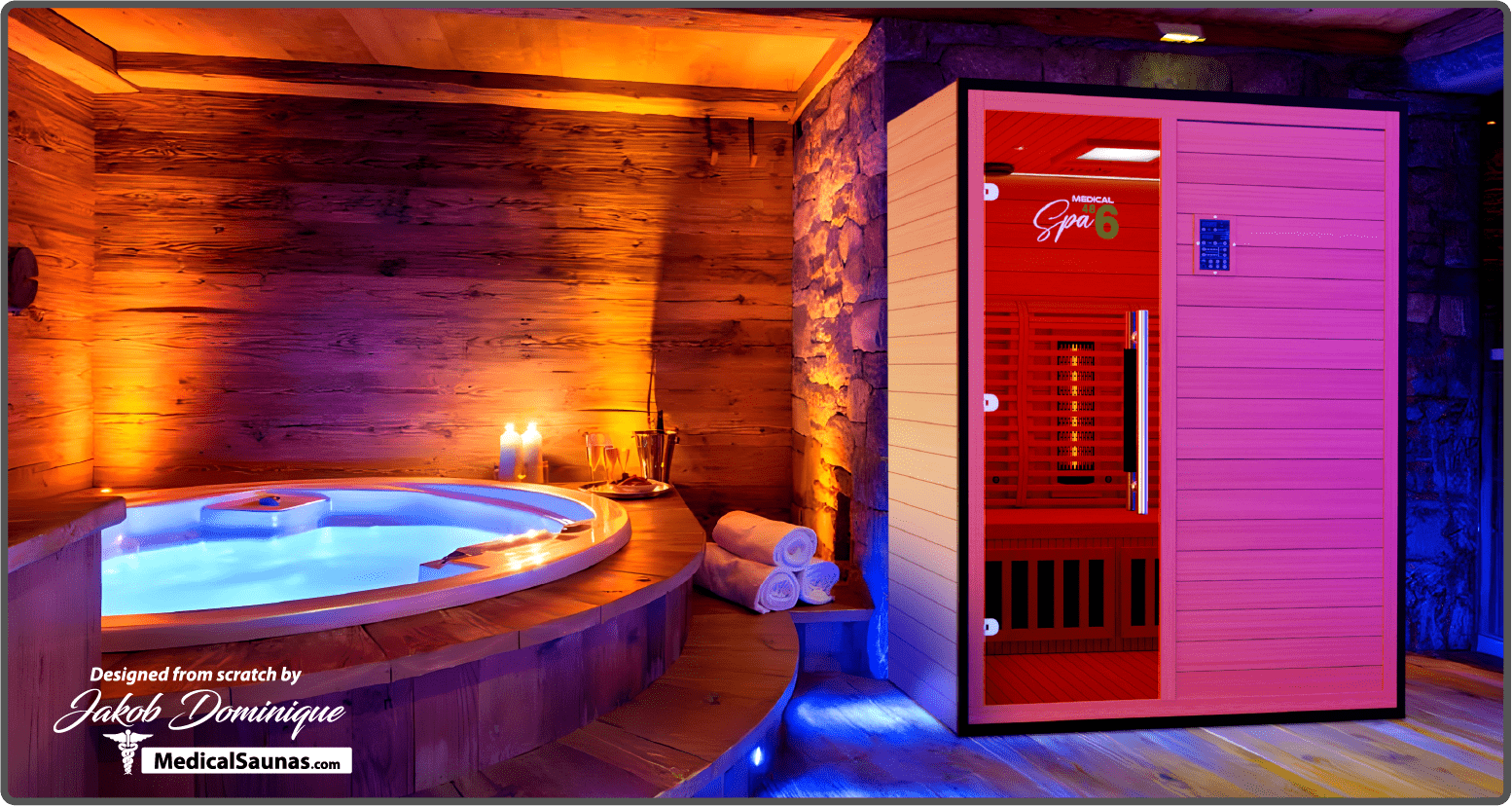 Medical Commercial 486 Infrared Sauna - Pro Plunge