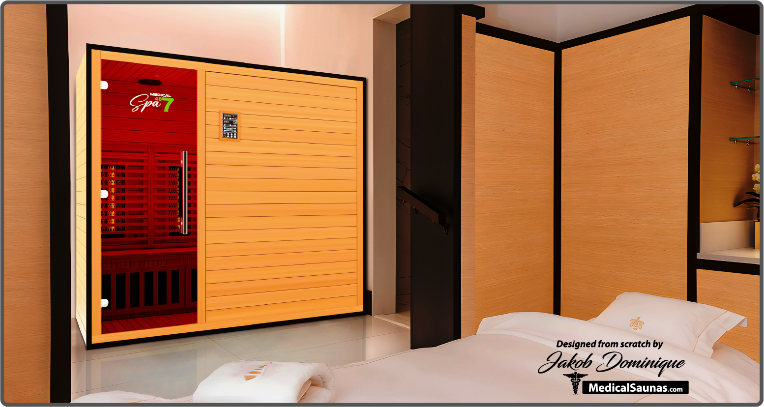 Medical Commercial 487 Infrared Sauna - Pro Plunge