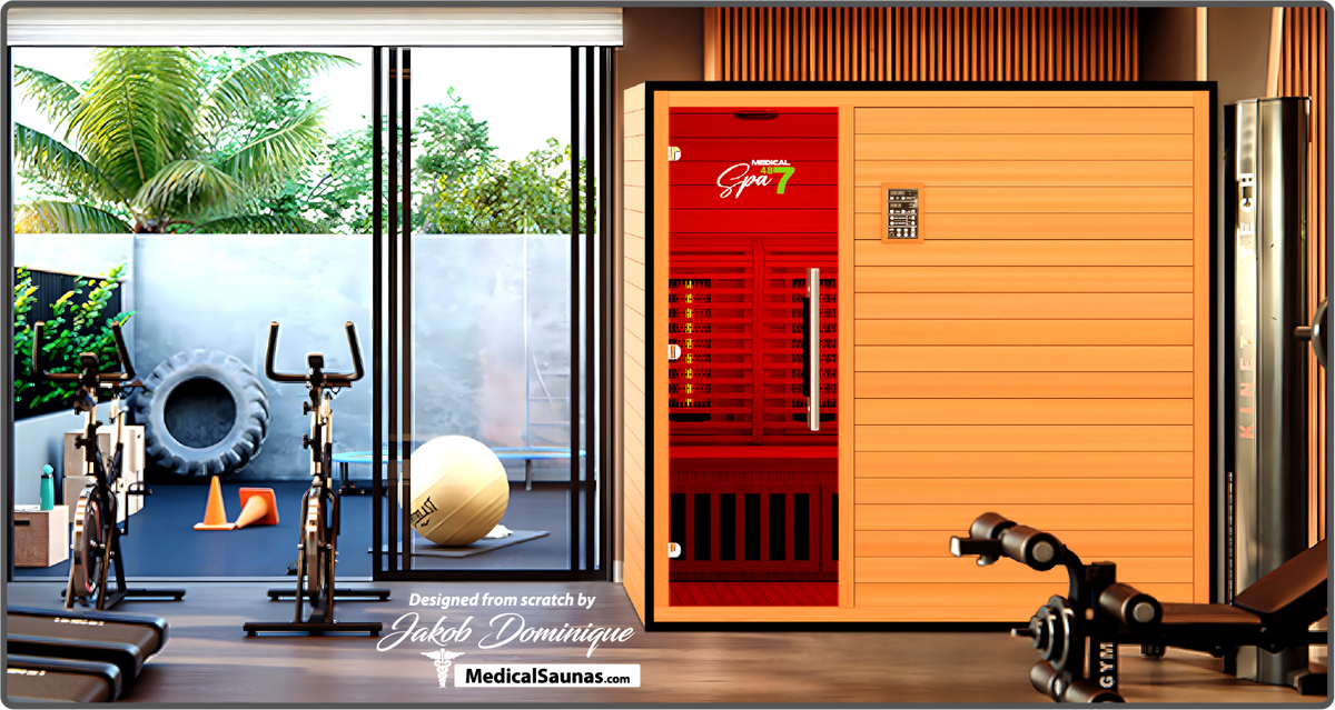 Medical Commercial 487 Infrared Sauna - Pro Plunge