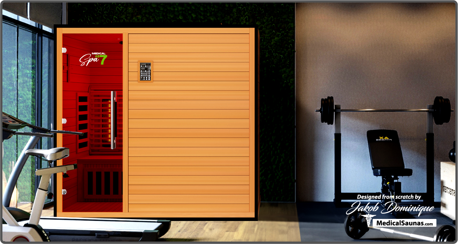 Medical Commercial 487 Infrared Sauna - Pro Plunge