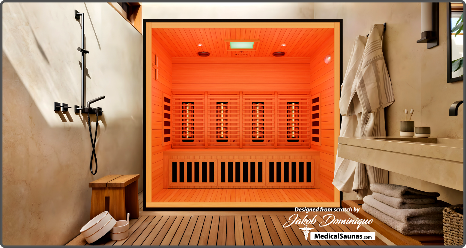 Medical Commercial 487 Infrared Sauna - Pro Plunge