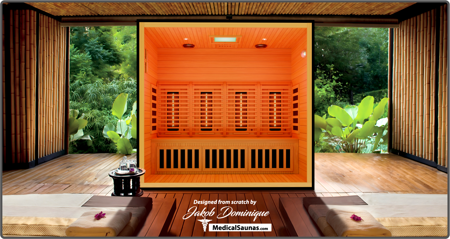 Medical Commercial 487 Infrared Sauna - Pro Plunge