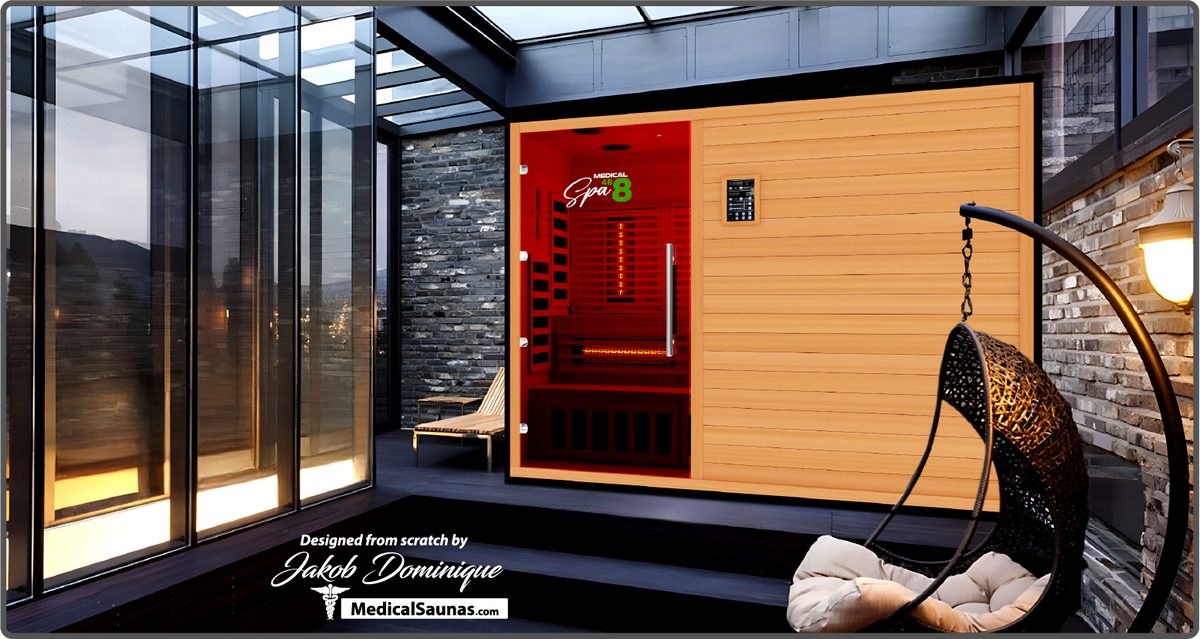 Medical Commercial 488 Infrared Sauna - Pro Plunge