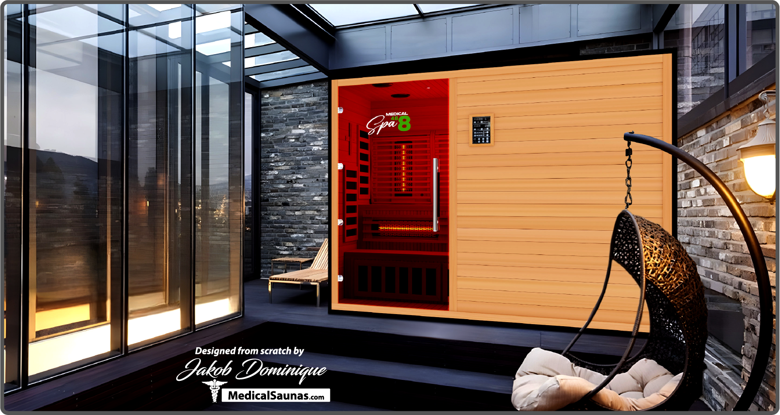 Medical Commercial 488 Infrared Sauna - Pro Plunge