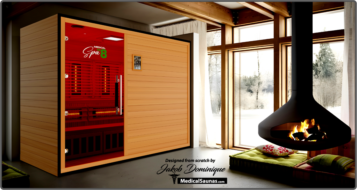 Medical Commercial 488 Infrared Sauna - Pro Plunge