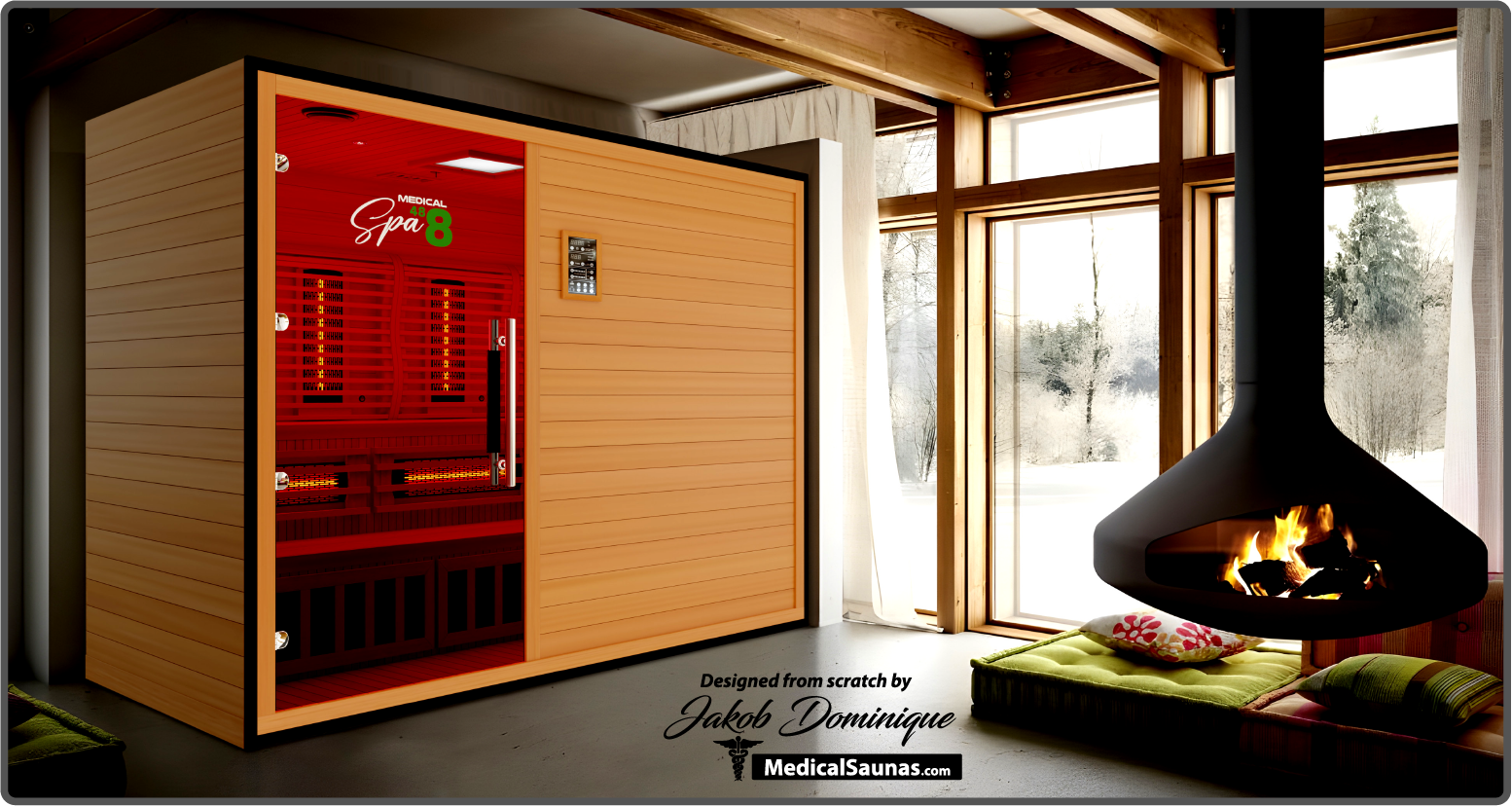 Medical Commercial 488 Infrared Sauna - Pro Plunge