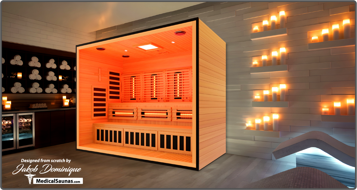 Medical Commercial 488 Infrared Sauna - Pro Plunge
