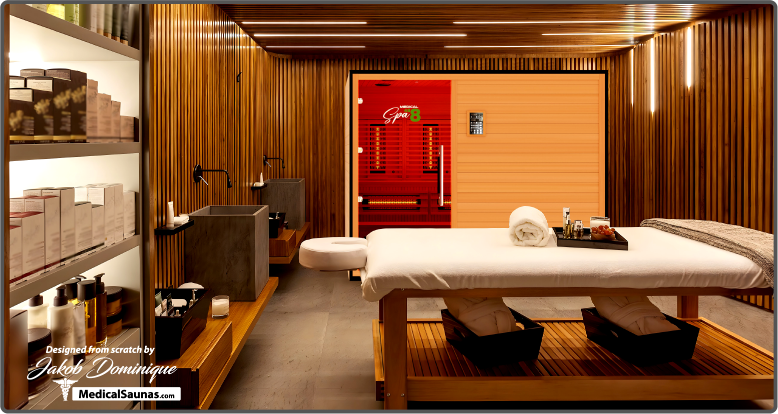 Medical Commercial 488 Infrared Sauna - Pro Plunge