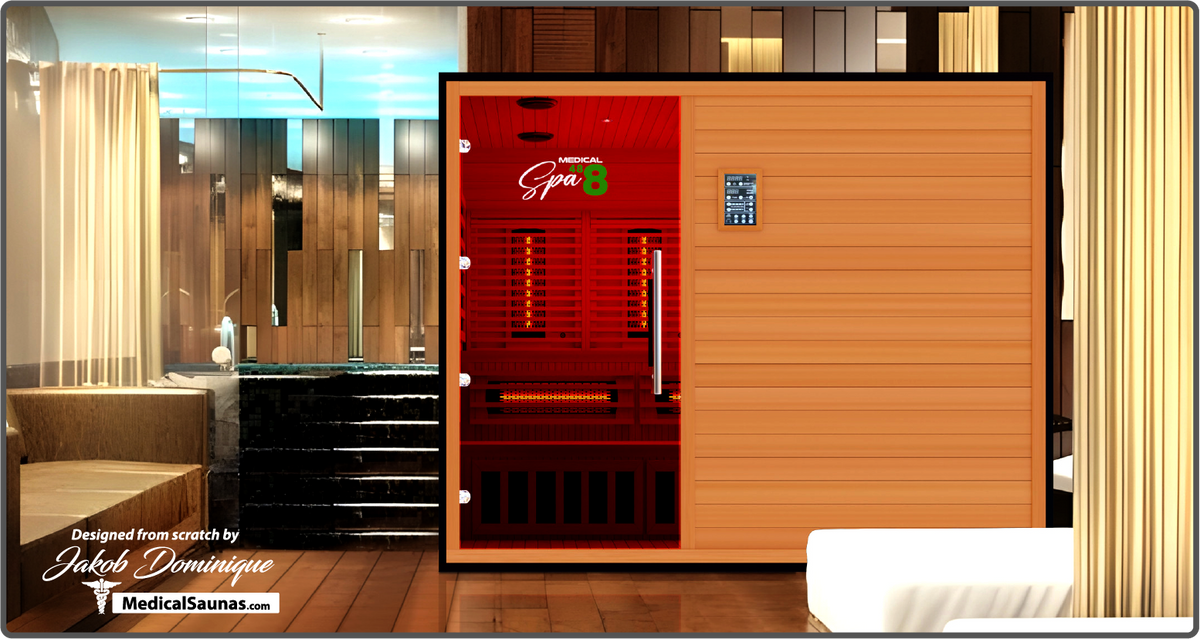 Medical Commercial 488 Infrared Sauna - Pro Plunge