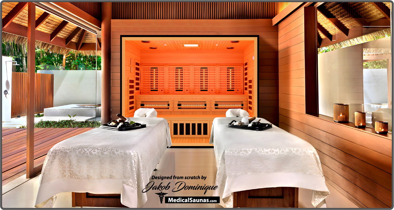 Medical Commercial 488 Infrared Sauna - Pro Plunge
