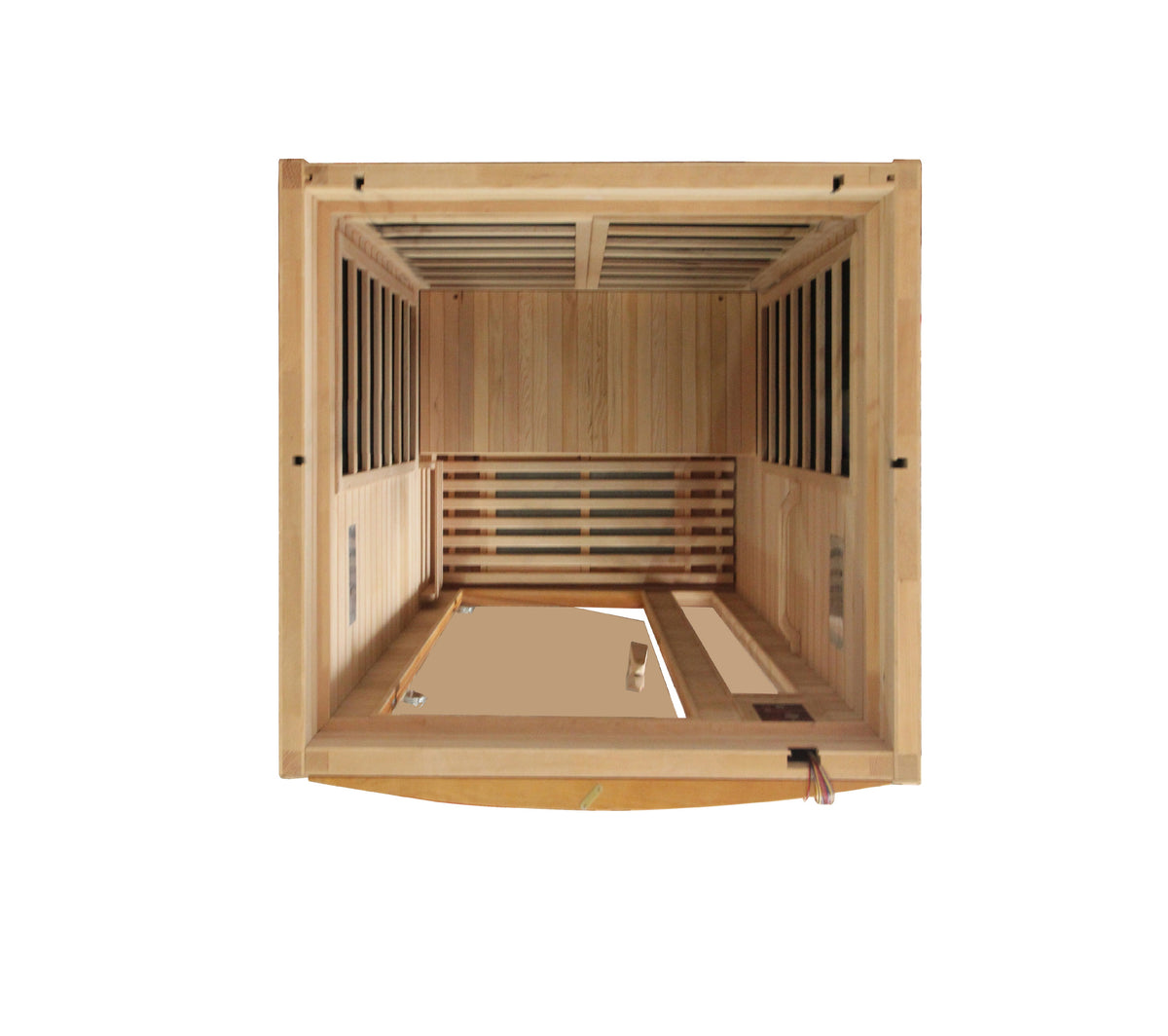 Dynamic Barcelona 1-2-person Low EMF FAR Infrared Sauna - Pro Plunge
