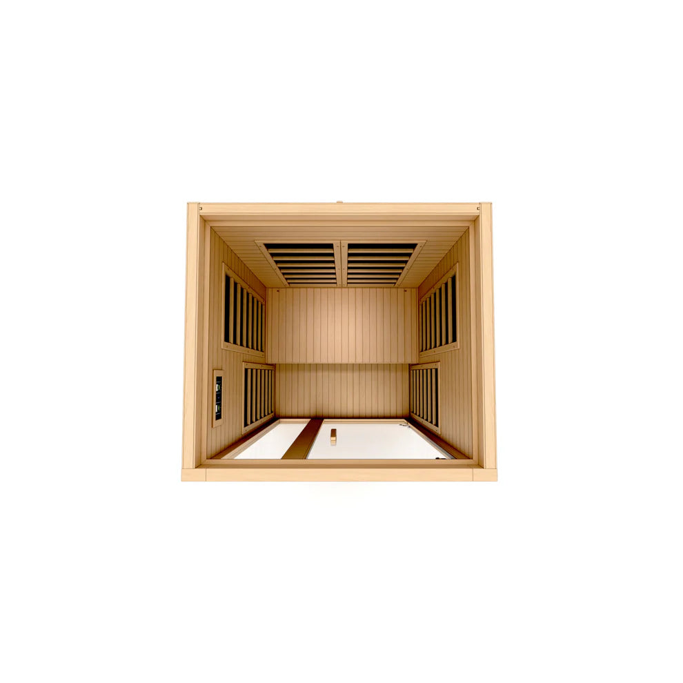 Dynamic Gracia Elite 1-2-person Ultra Low EMF (Between 3-5MG) FAR Infrared Sauna - Pro Plunge