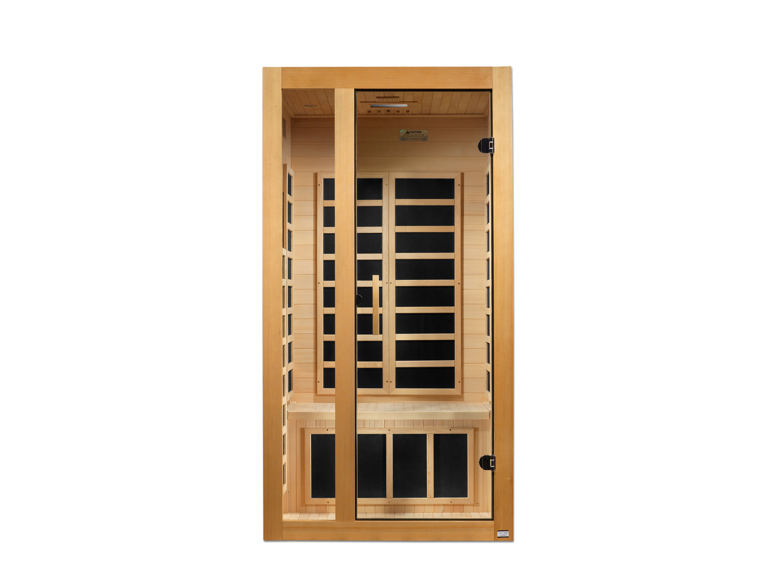 Dynamic Gracia 1-2-person Low EMF FAR Infrared Sauna - Pro Plunge