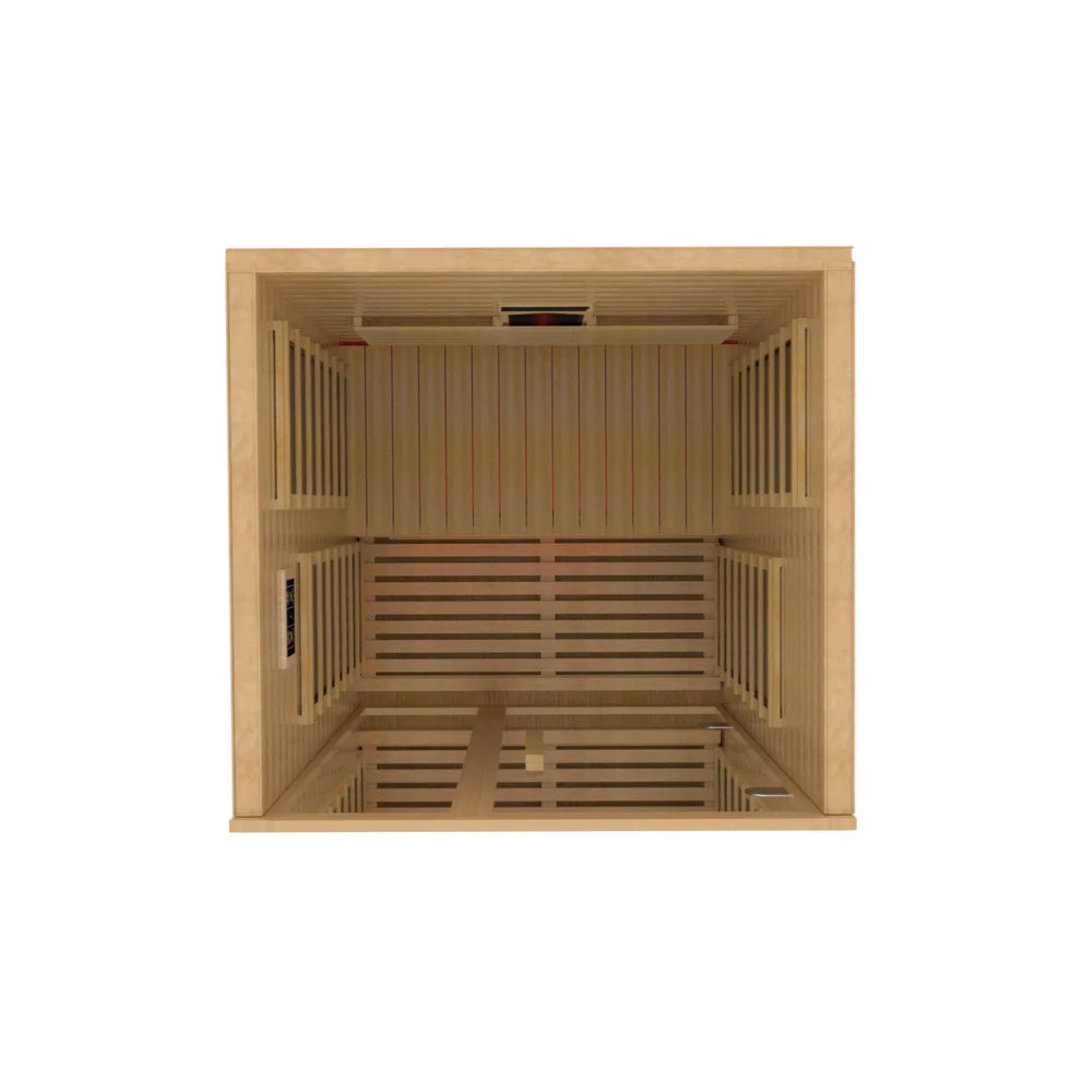 Dynamic Gracia 1-2-Person Full Spectrum Near Zero EMF (Under 3MG) FAR Infrared Sauna - Pro Plunge
