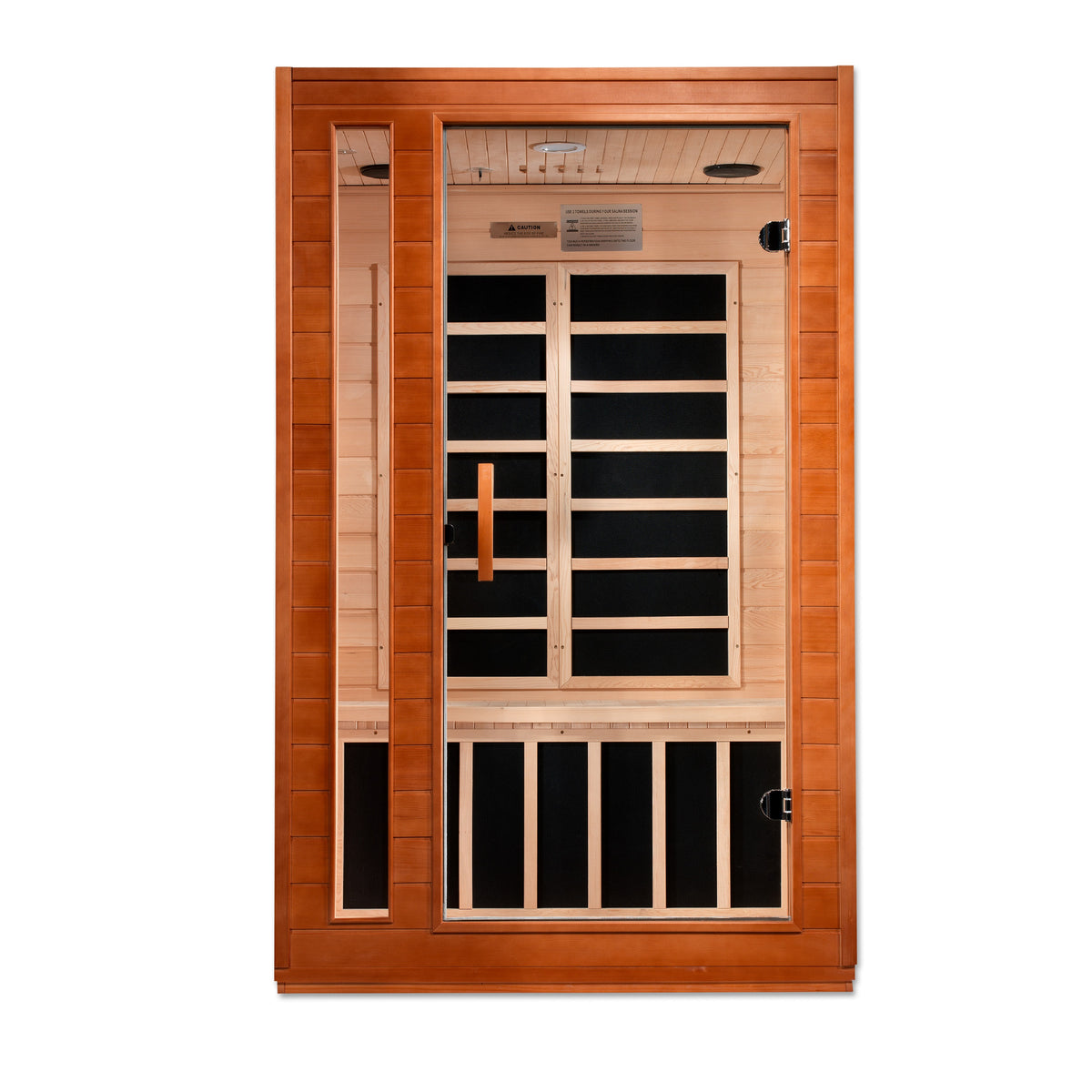 Dynamic Cordoba 2-person Low EMF FAR Infrared Sauna - Pro Plunge