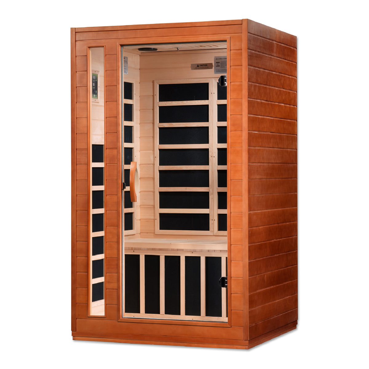 Dynamic Cordoba 2-person Low EMF FAR Infrared Sauna - Pro Plunge