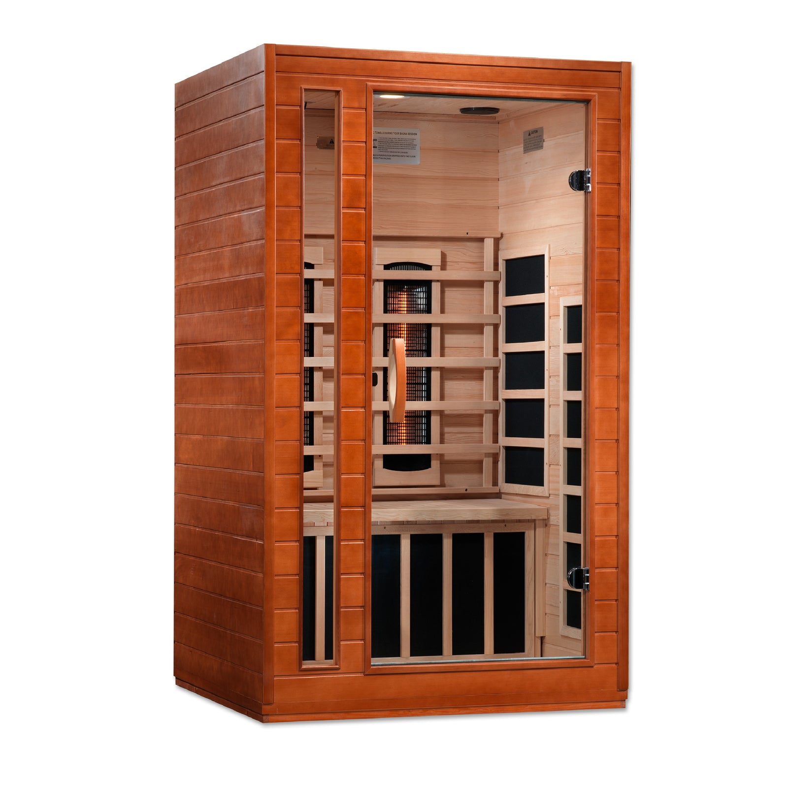 Dynamic Cardoba 2-Person Full Spectrum Near Zero EMF FAR Infrared Sauna - Pro Plunge