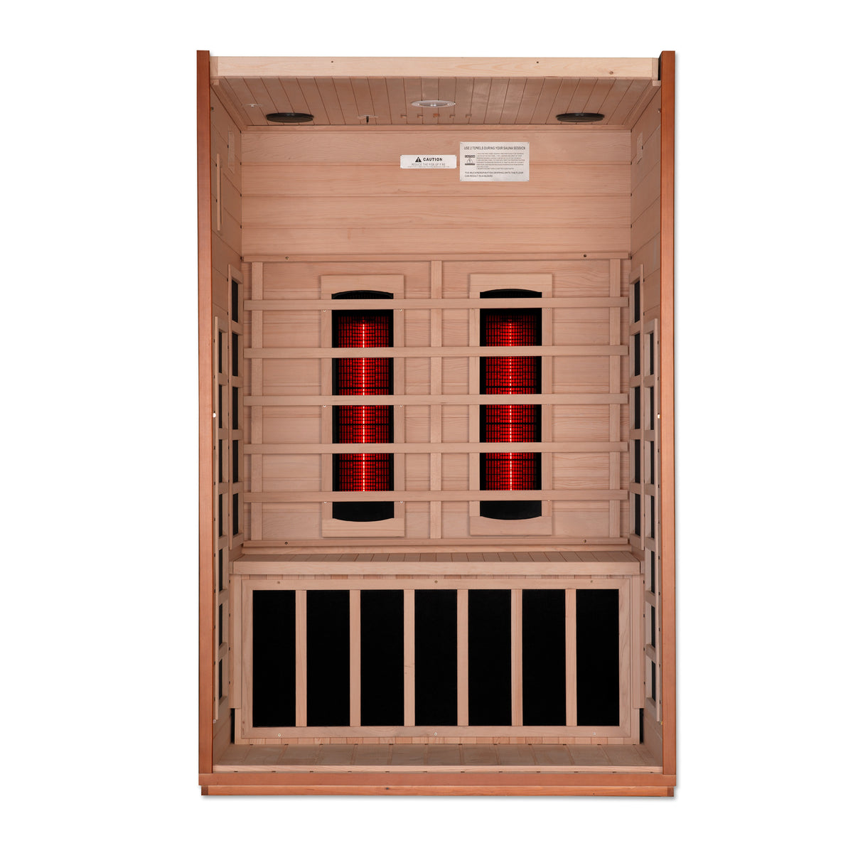 Dynamic Cardoba 2-Person Full Spectrum Near Zero EMF FAR Infrared Sauna - Pro Plunge