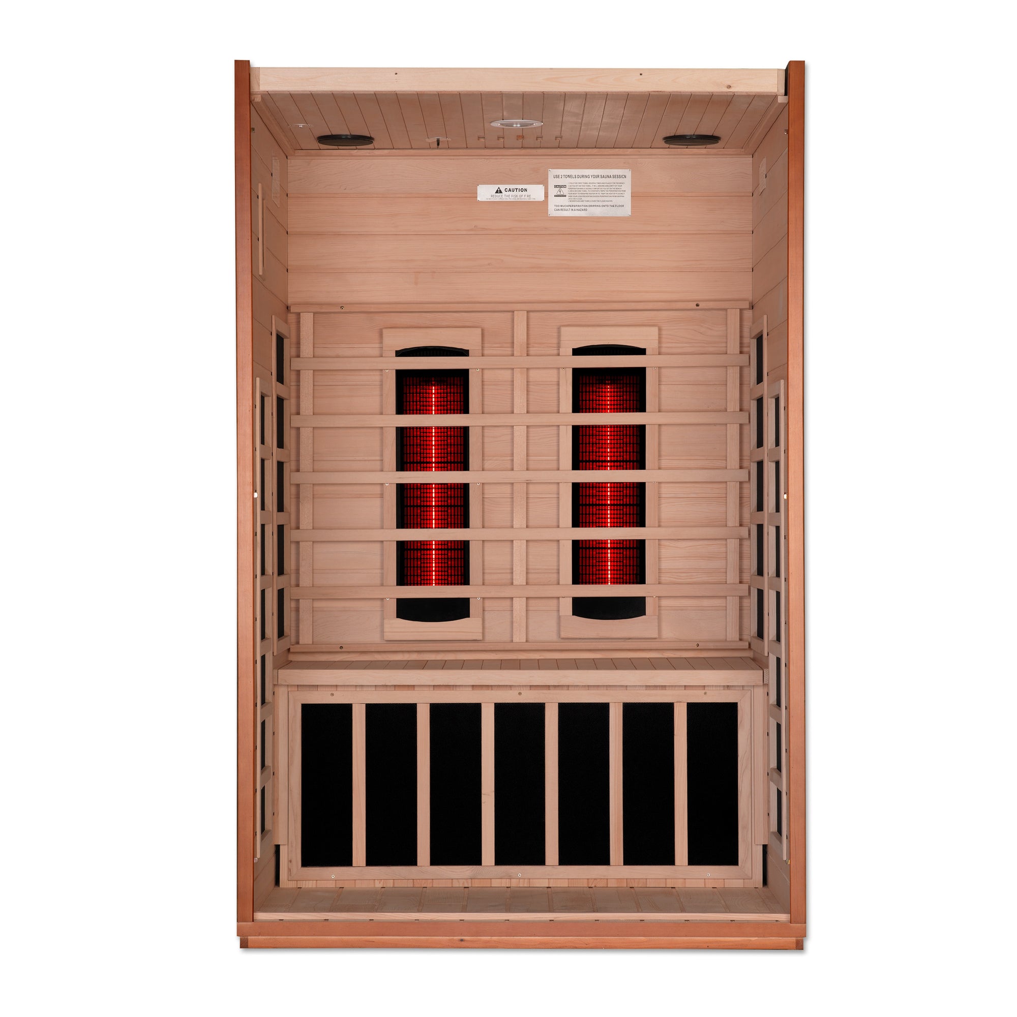 Dynamic Cardoba 2-Person Full Spectrum Near Zero EMF FAR Infrared Sauna