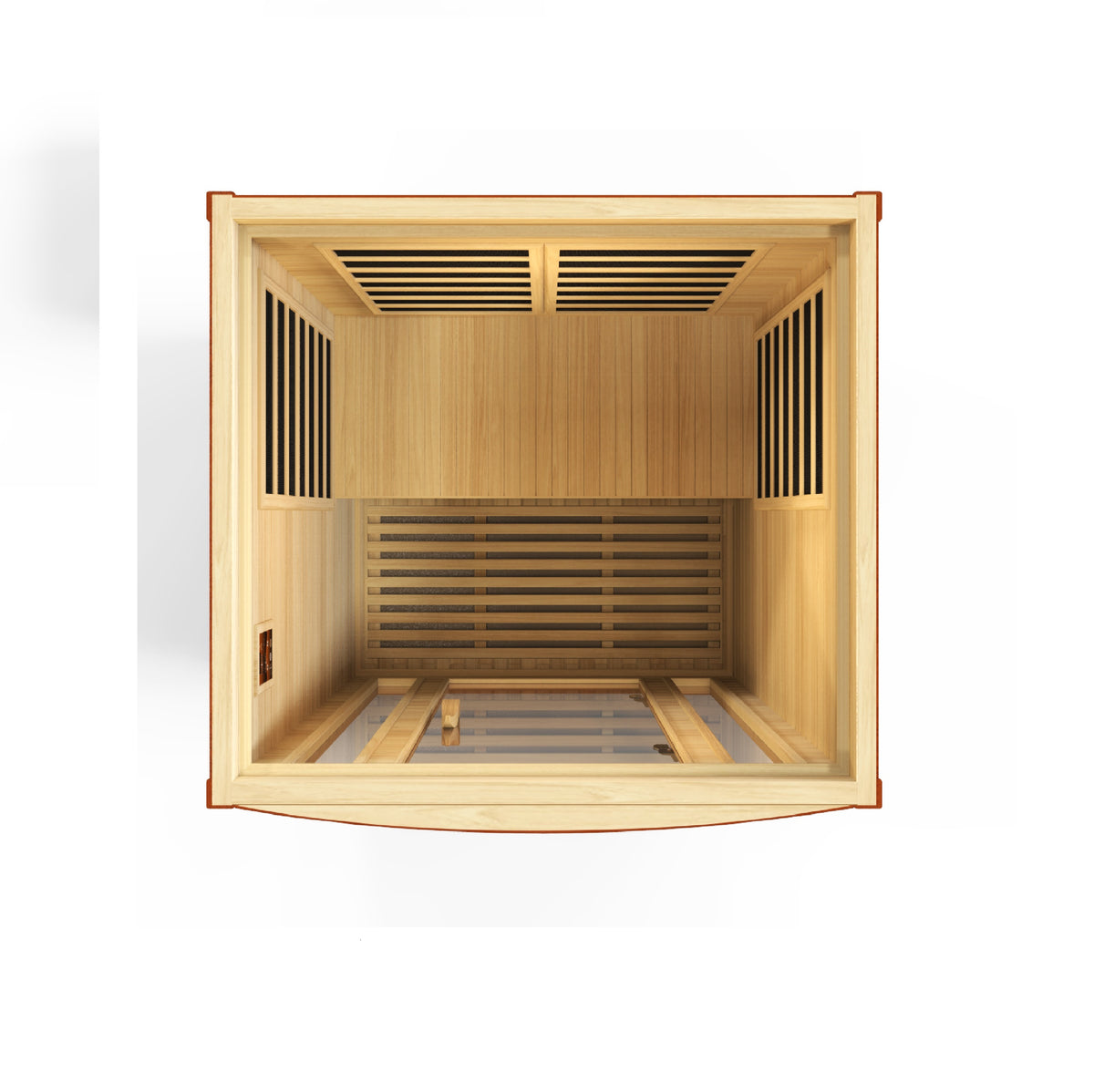Dynamic San Marino 2-person Low EMF FAR Infrared Sauna - Pro Plunge