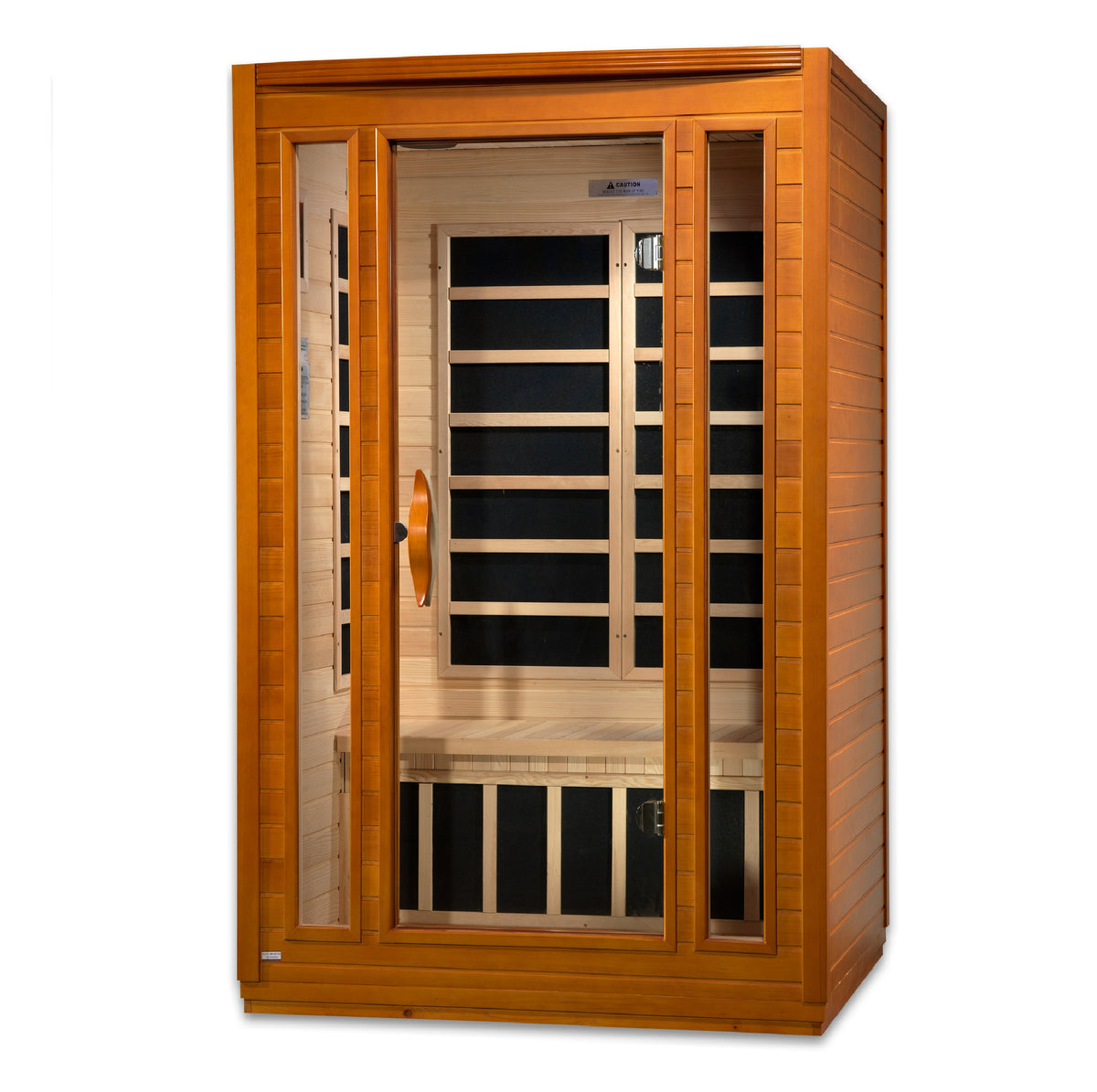 Dynamic San Marino 2-person Low EMF FAR Infrared Sauna - Pro Plunge