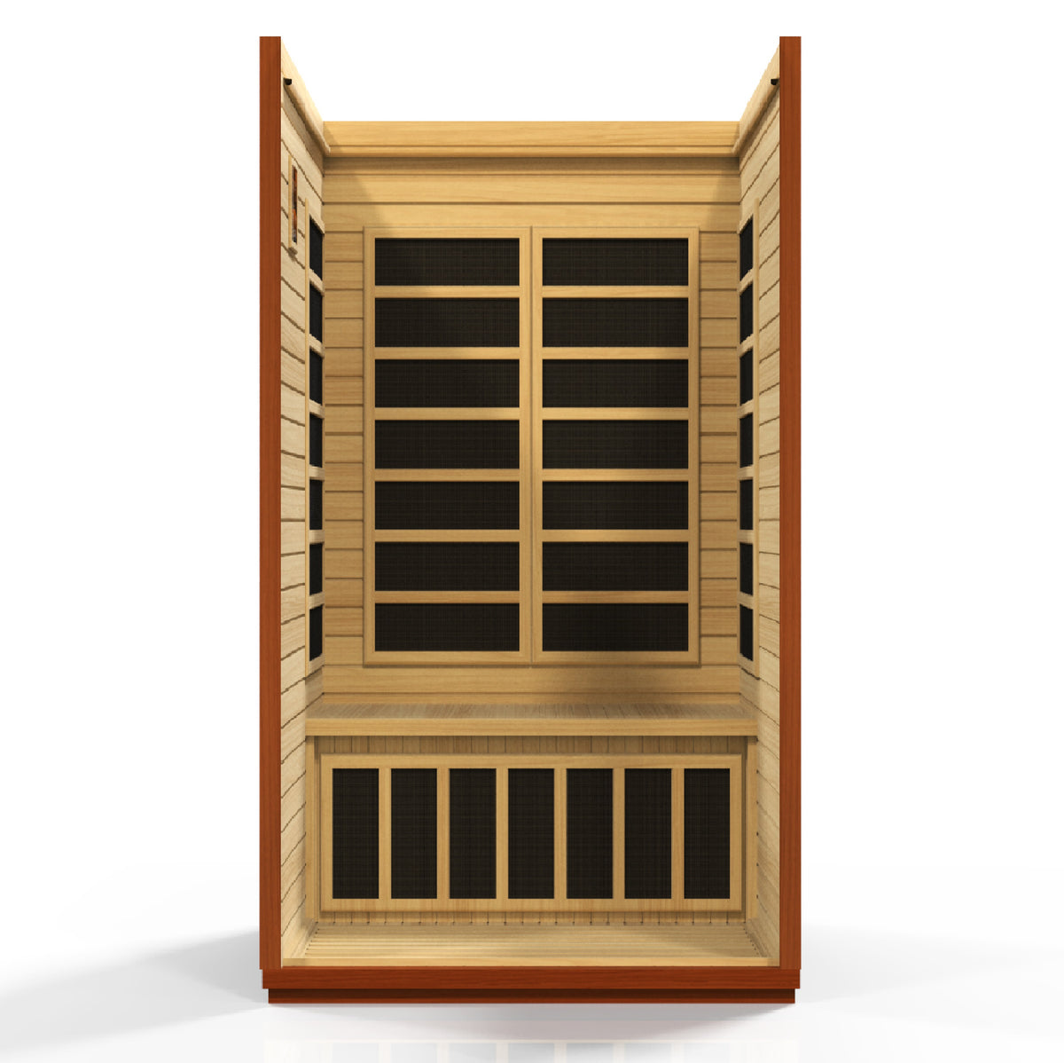 Dynamic San Marino Elite 2-person Ultra Low EMF FAR Infrared Sauna - Pro Plunge