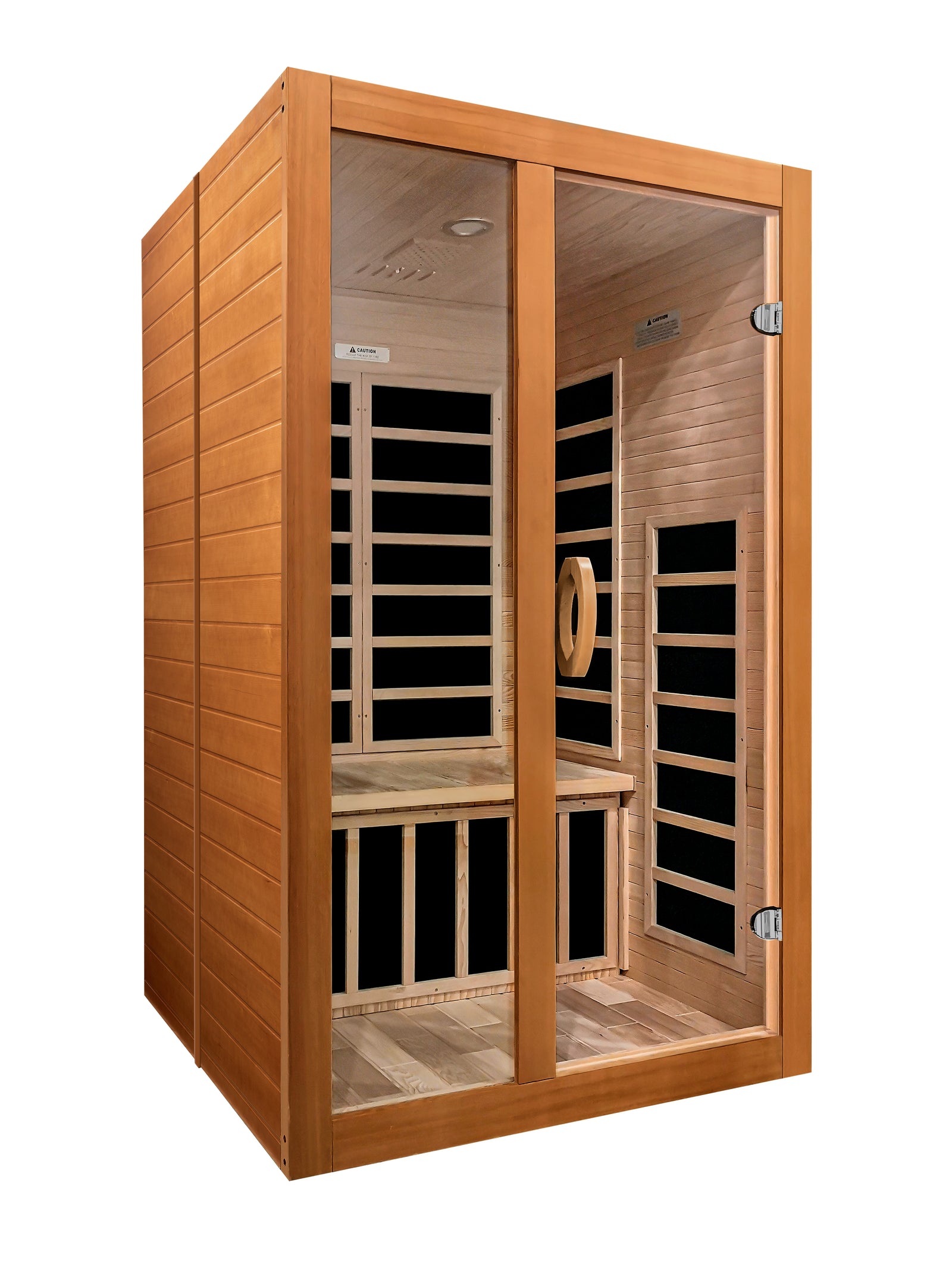 Dynamic Santiago Elite 2-person Ultra Low EMF FAR Infrared Sauna - Pro Plunge