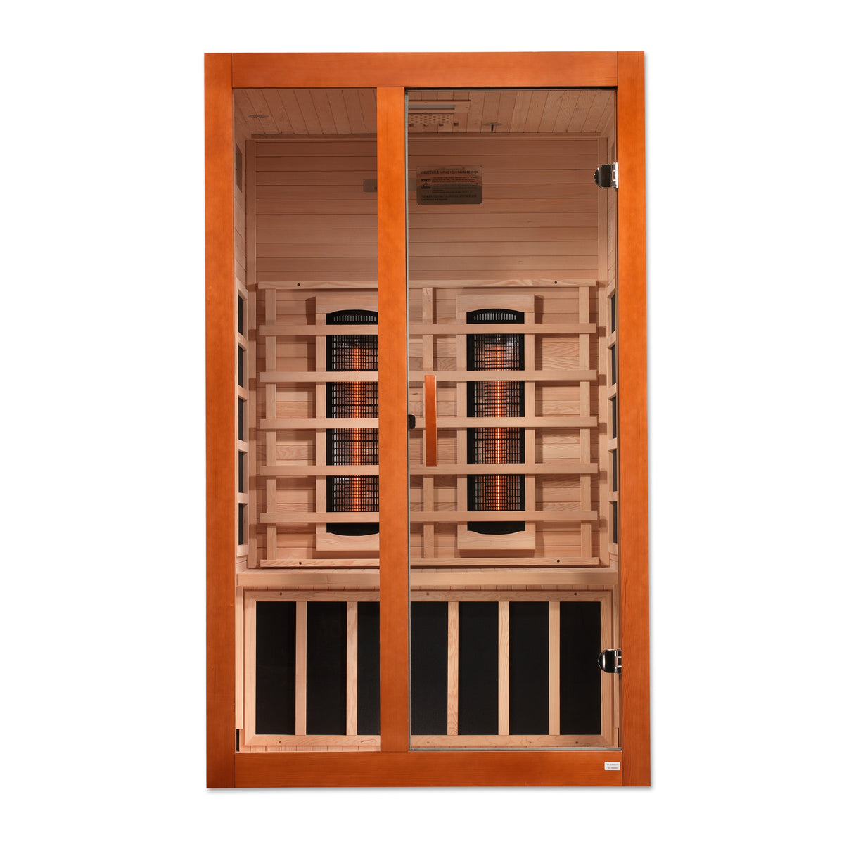 Dynamic Santiago 2-Person Full Spectrum Near Zero EMF FAR Infrared Sauna - Pro Plunge