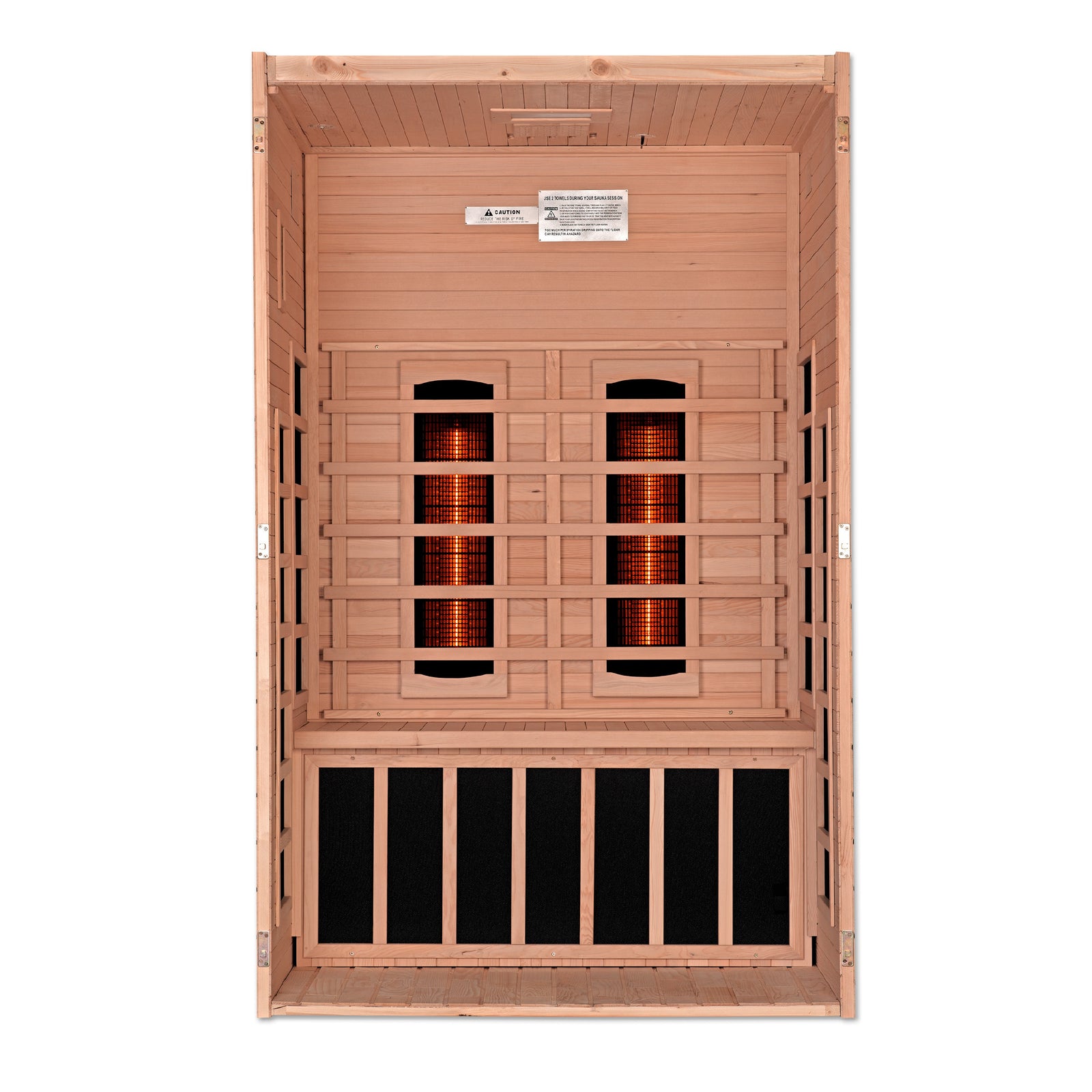 Dynamic Santiago 2-Person Full Spectrum Near Zero EMF FAR Infrared Sauna - Pro Plunge