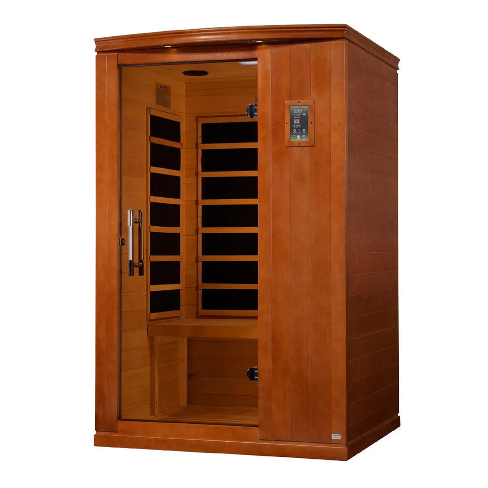 Dynamic Venice Elite 2-person Ultra Low EMF (Between 3-5MG) FAR Infrared Sauna - Pro Plunge