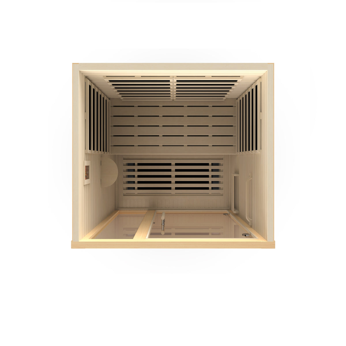 Dynamic Llumeneres 2-person Ultra Low EMF FAR Infrared Sauna - Pro Plunge