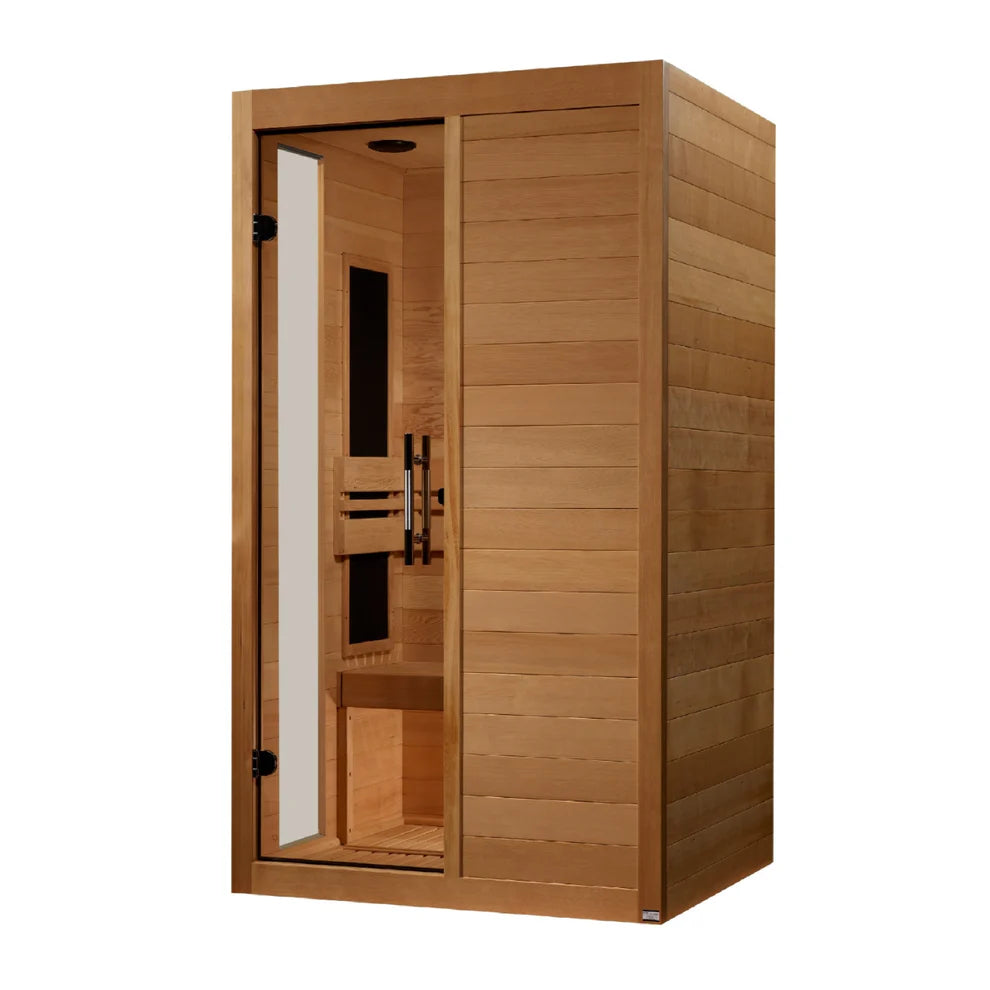 Dynamic Lucca 2-person Low EMF (Between 5-10MG) FAR Infrared Sauna - Pro Plunge