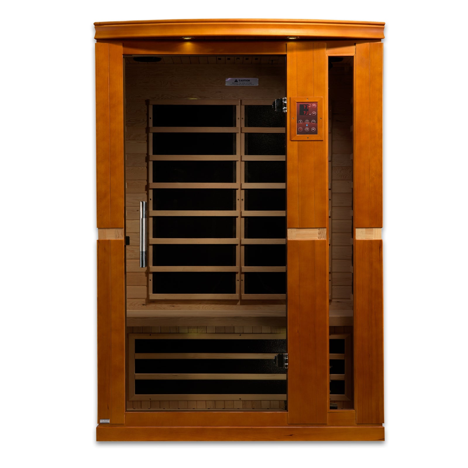 Dynamic Vittoria 2-person Low EMF FAR Infrared Sauna - Pro Plunge