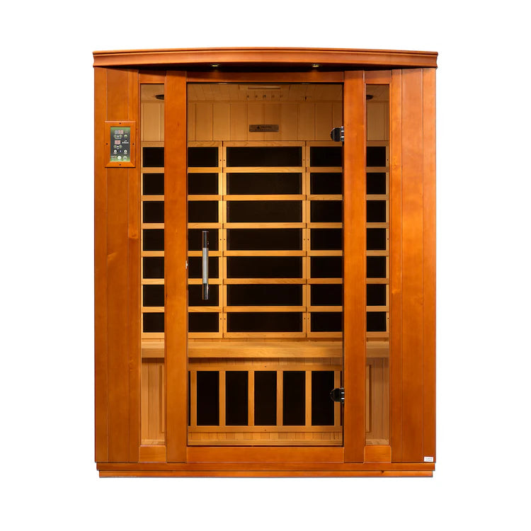 Dynamic Bellagio 3-person Ultra Low EMF FAR Infrared Sauna