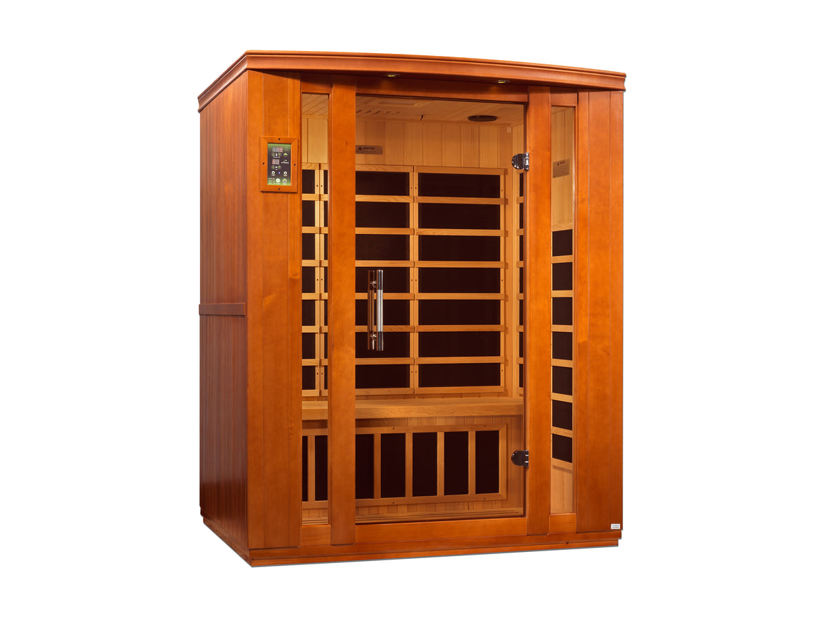 Dynamic Bellagio 3-person Low EMF FAR Infrared Sauna