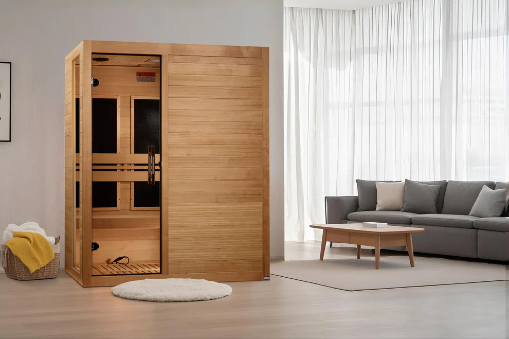 Dynamic Toscana 3-person Low EMF (Between 5-10MG) FAR Infrared Sauna - Pro Plunge