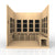 Golden Designs Catalonia 8-person PureTech™ Near Zero EMF FAR Infrared Sauna - Pro Plunge