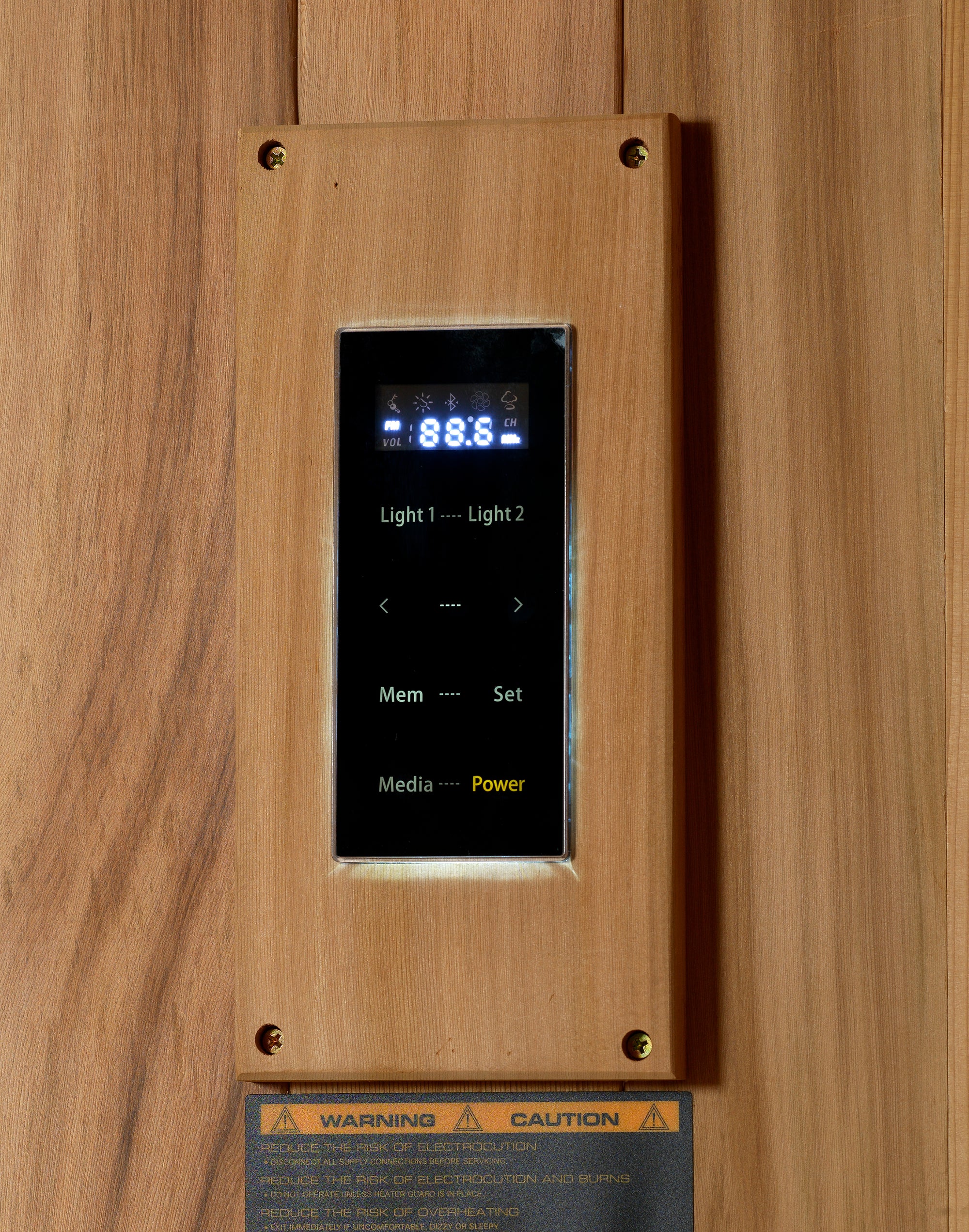 Golden Designs "Forssa Edition" 3 Person Indoor Traditional Sauna