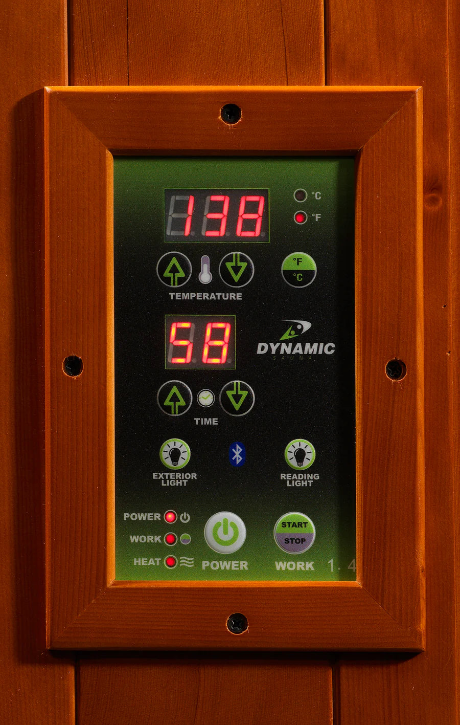 Dynamic Avila 1-2-person Low EMF FAR Infrared Sauna