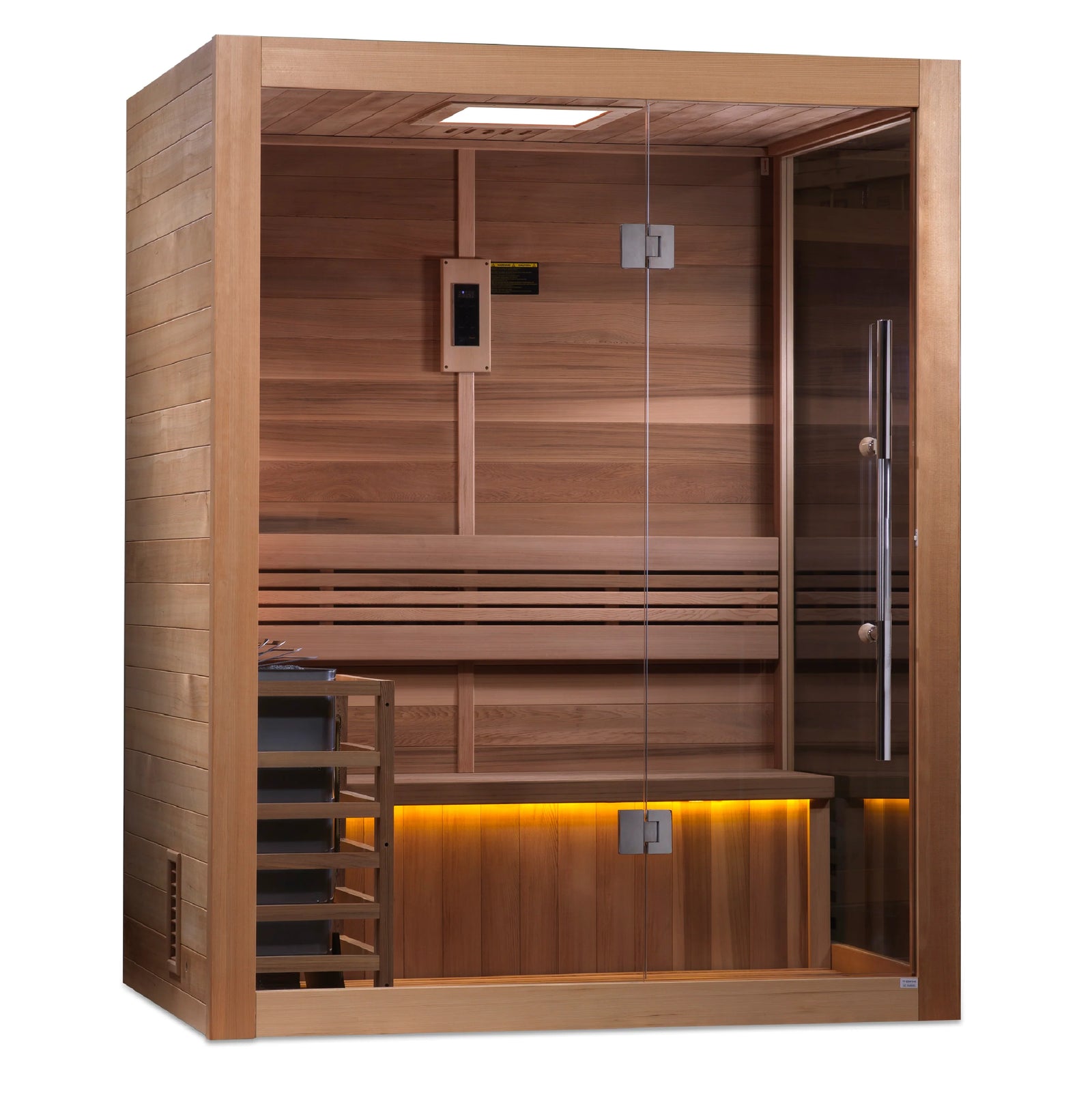 Golden Designs "Hanko Edition" 2 Person Indoor Traditional Sauna - Pro Plunge