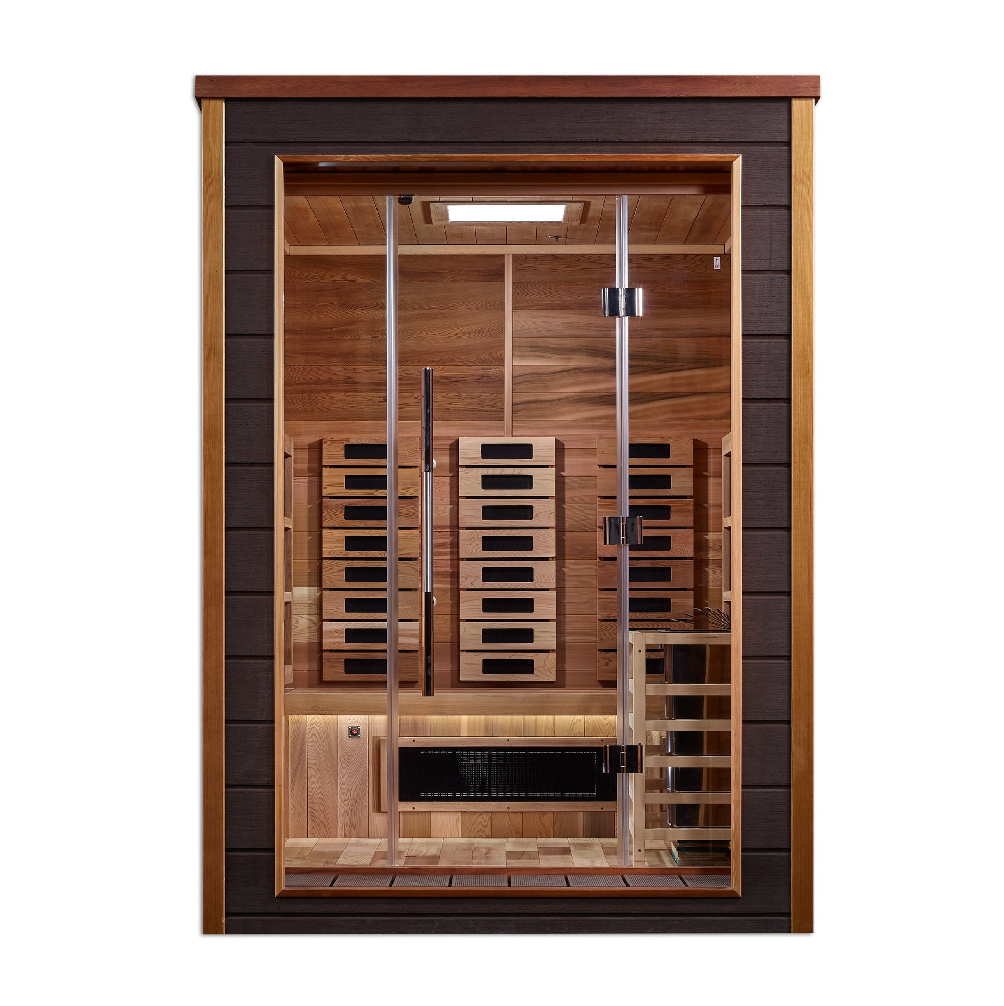 Golden Designs Nora 2 Person Hybrid Outdoor Sauna