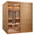 Golden Designs 2025 Toledo 6 Person Hybrid Sauna (Indoor)