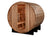 Golden Designs "St. Moritz" 2 Person Barrel Traditional Sauna