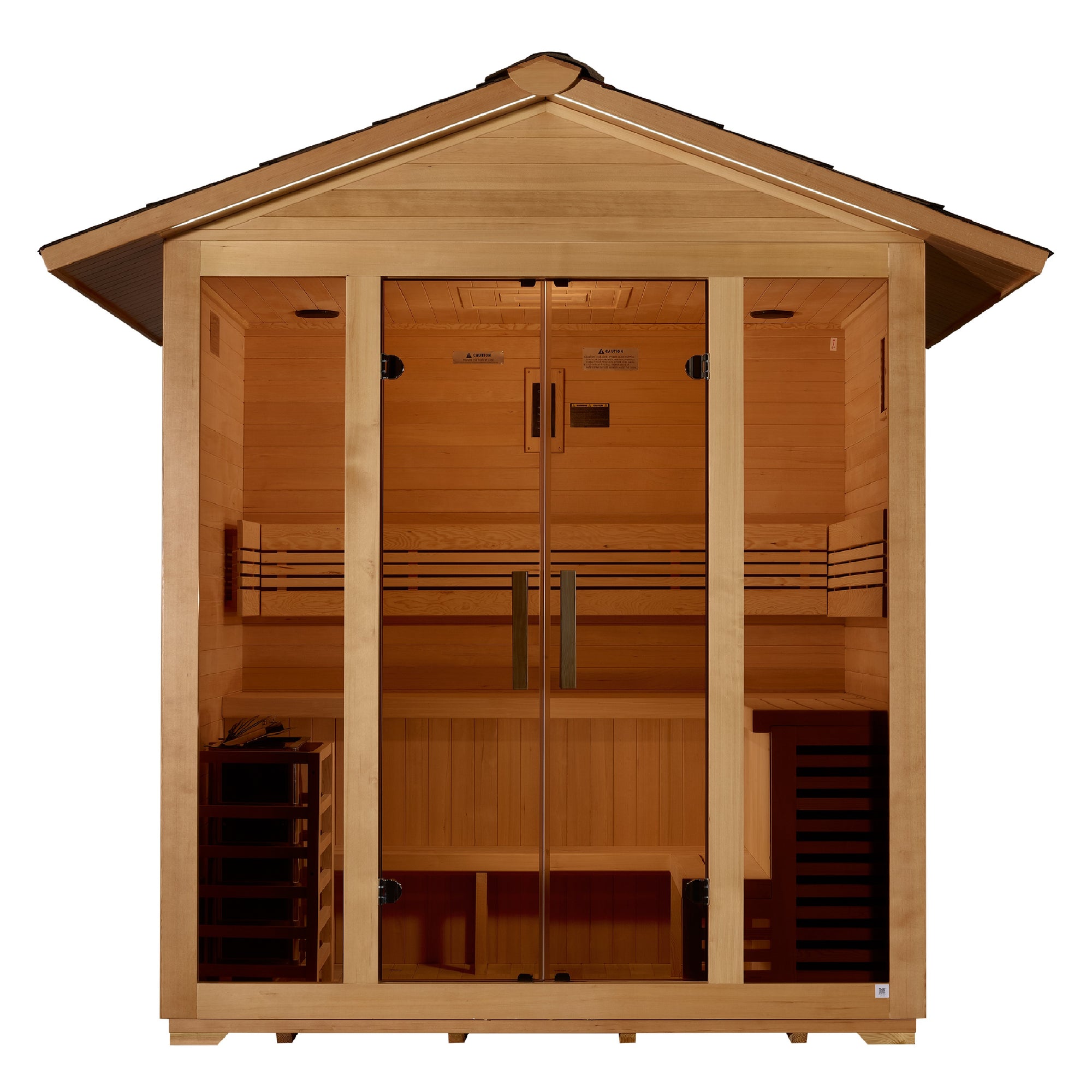 Golden Designs "Vorarlberg" 5 Person Traditional Outdoor Sauna