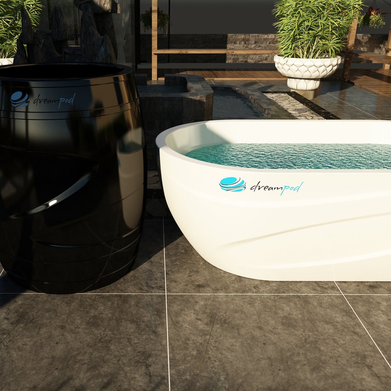 Dreampod Cold Plunge Barrel with Chiller - Pro Plunge