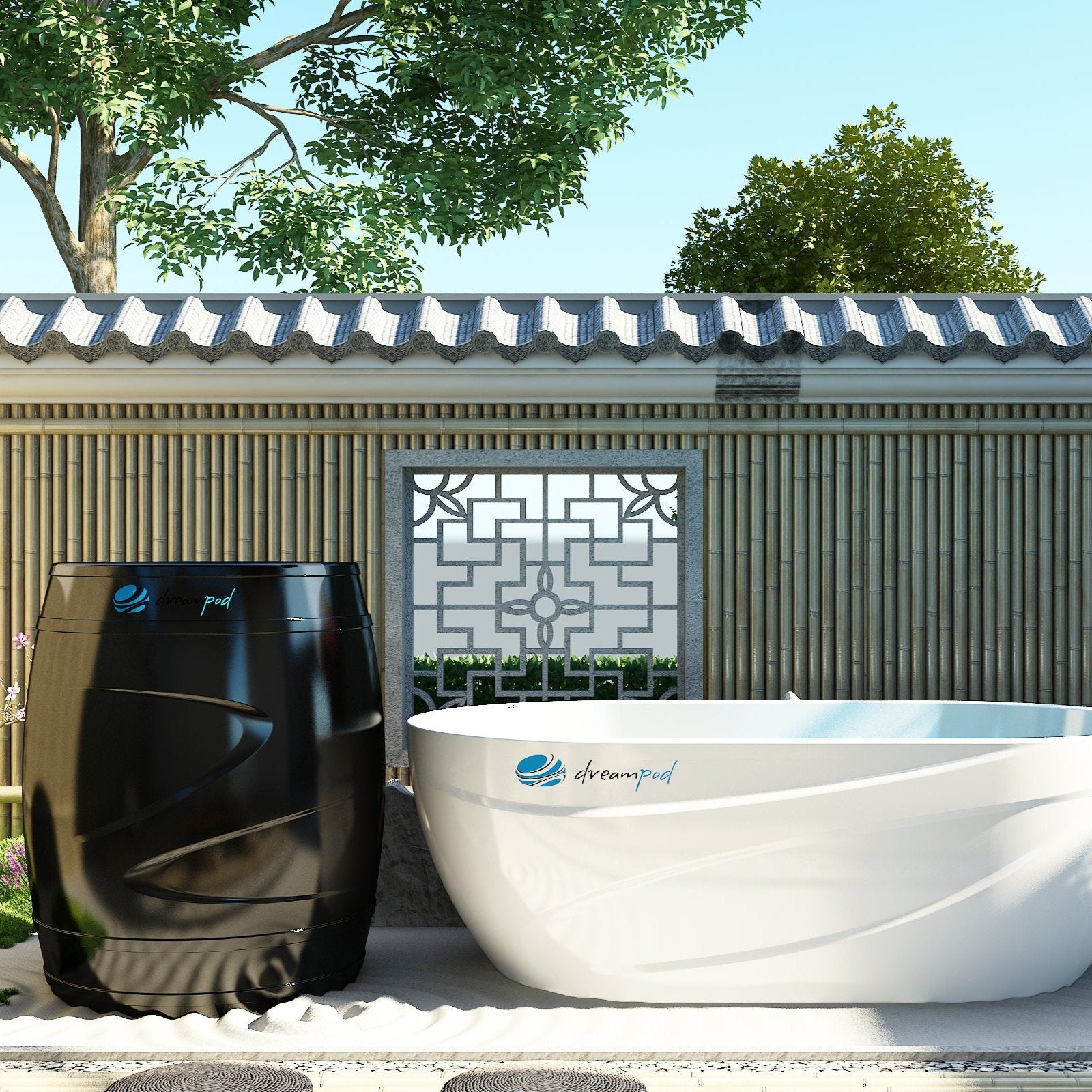 Dreampod Cold Plunge Barrel with Chiller - Pro Plunge