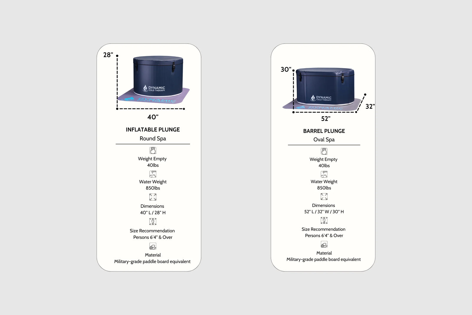 Dynamic Cold Therapy Inflatable Plunge - Pro Plunge