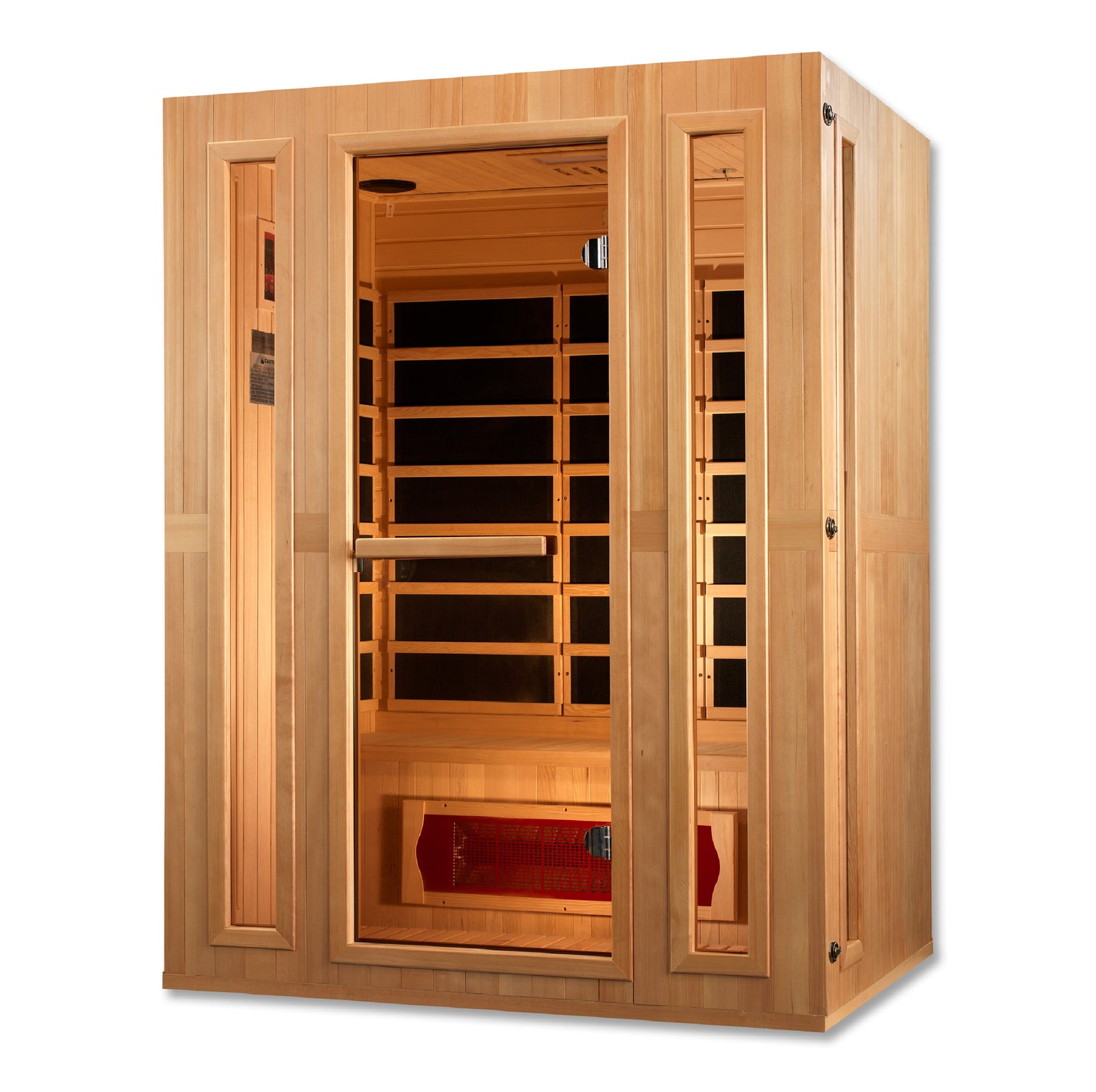 Maxxus Trinity Dual Tech 3 person Low EMF FAR Infrared Sauna - Pro Plunge