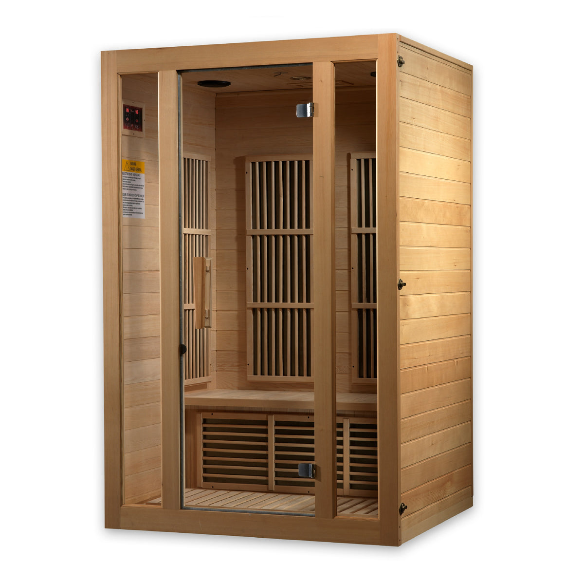 Maxxus Seattle 2-Person Near Zero EMF FAR Infrared Sauna - Pro Plunge